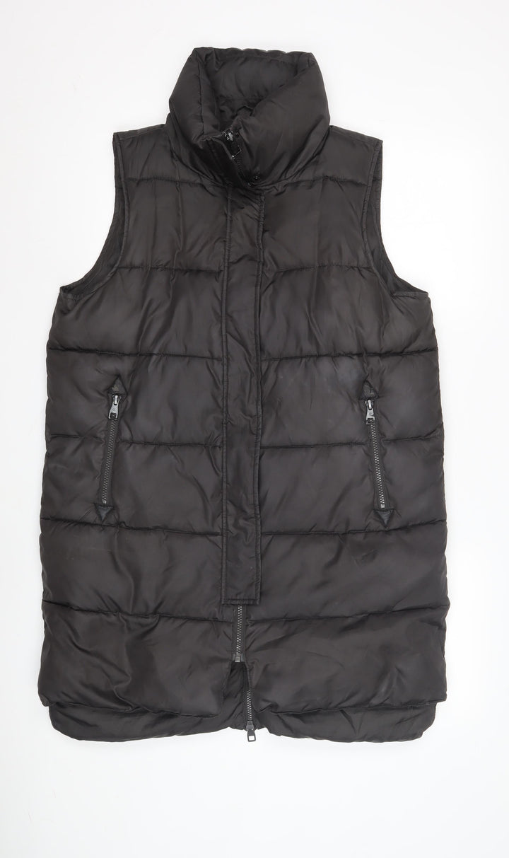 Derek Lam 10C Men's Black Puffer Waistcoat M