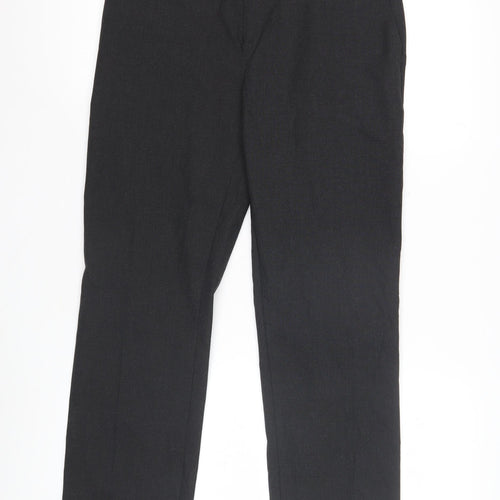 Marks and Spencer Boys Black Formal Trousers, Size 13 Years