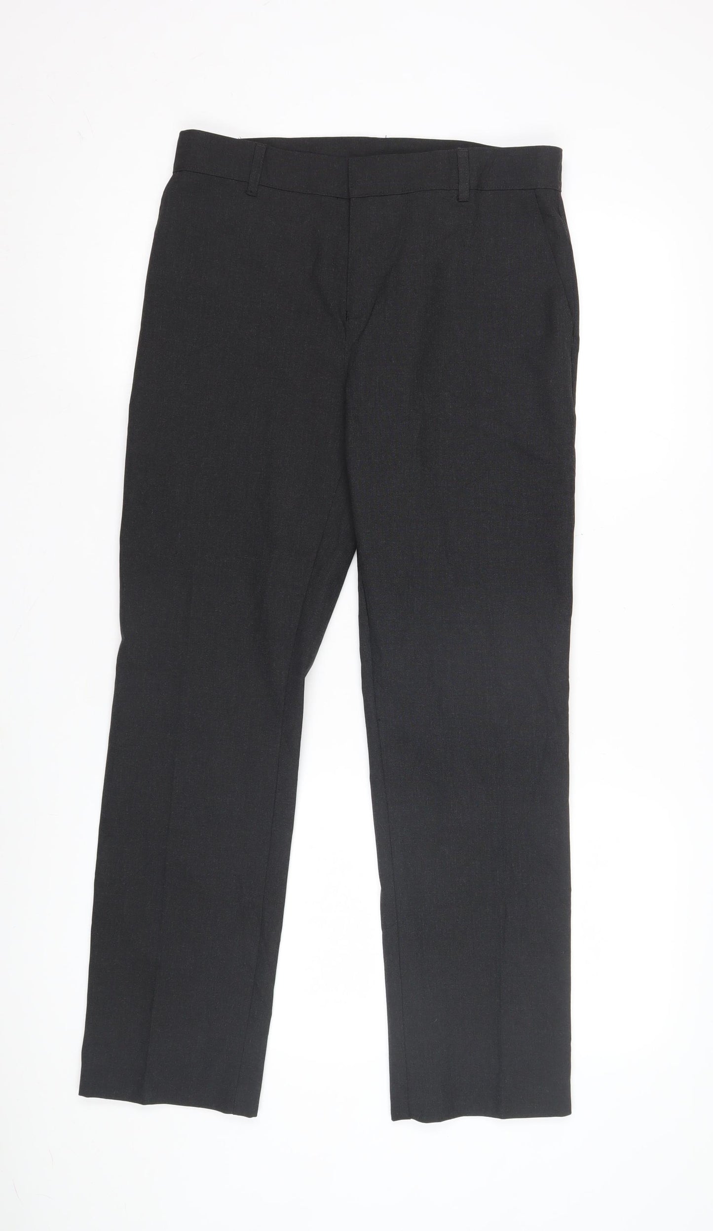 Marks and Spencer Boys Black Formal Trousers, Size 13 Years