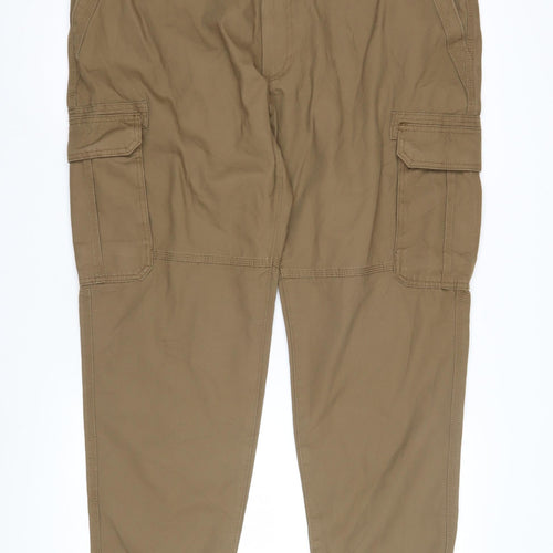 Marks and Spencer Men's Brown Cargo Trousers 42"W 29"L