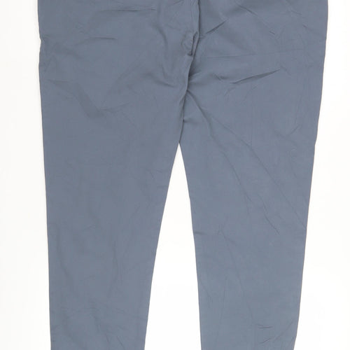 Marks & Spencer Blue Skinny Fit Chino Trousers - 40