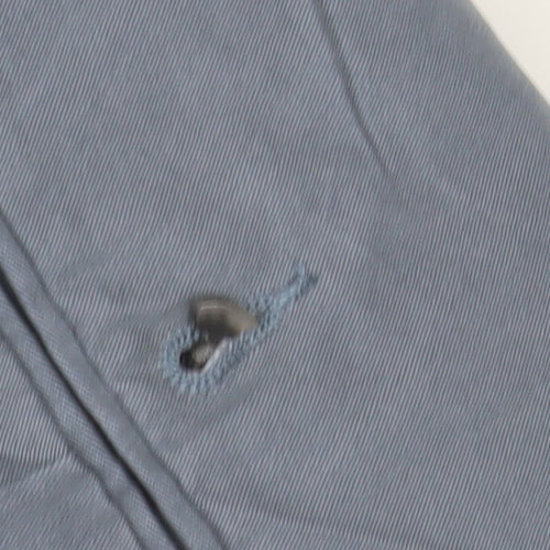 Marks & Spencer Blue Skinny Fit Chino Trousers - 40