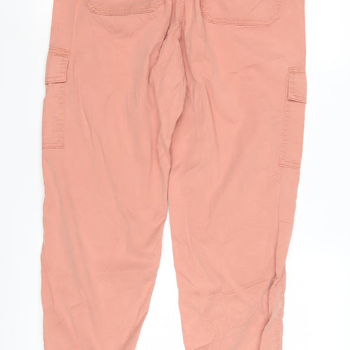 Marks and Spencer Women’s Pink Cargo Trousers Size 10