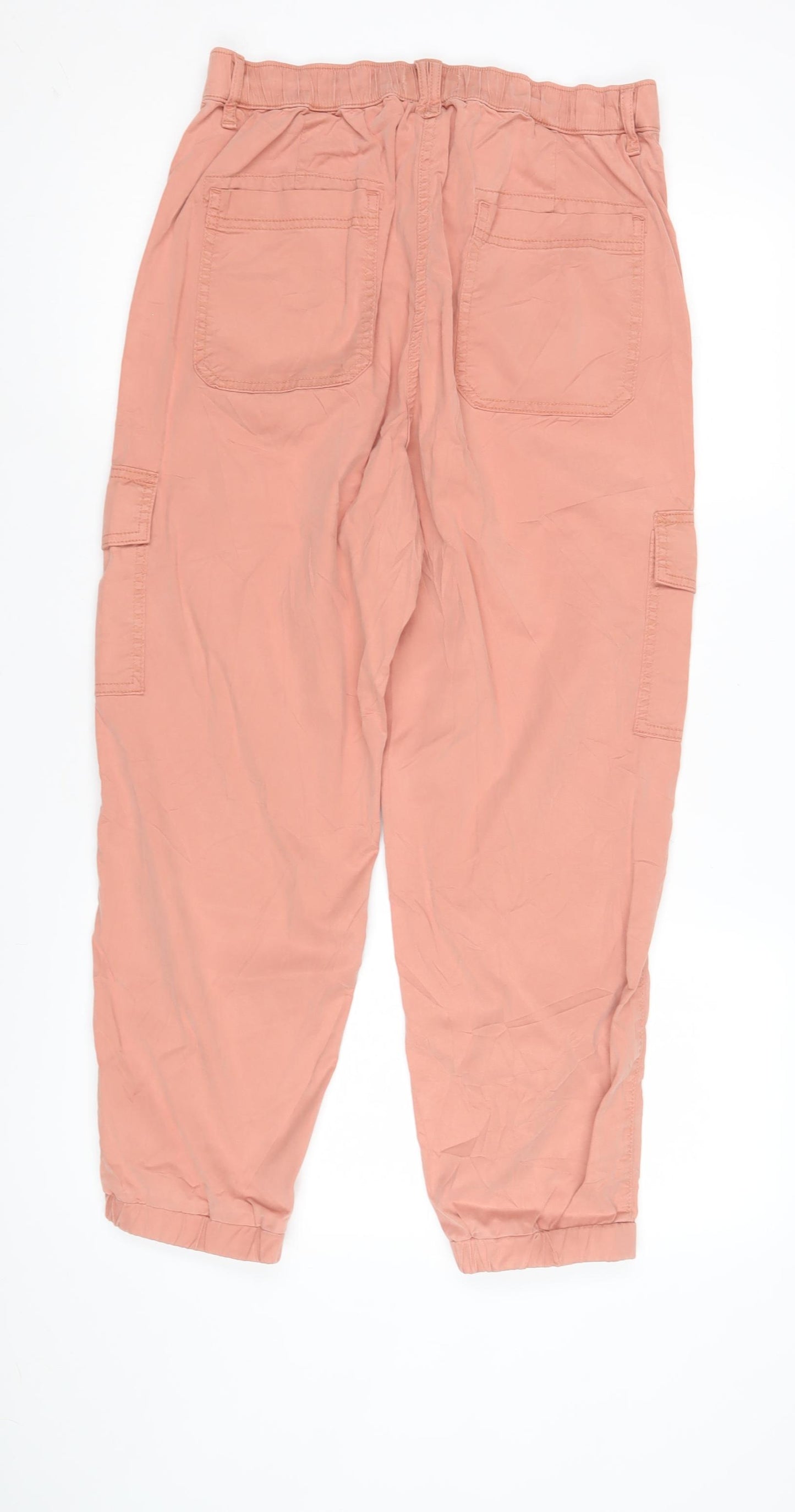 Marks and Spencer Women’s Pink Cargo Trousers Size 10