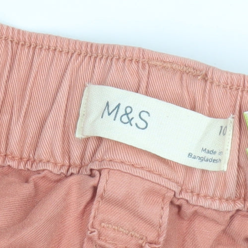 Marks and Spencer Women’s Pink Cargo Trousers Size 10