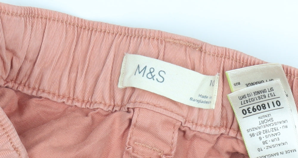 Marks and Spencer Women’s Pink Cargo Trousers Size 10