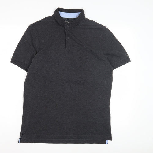 Nike Golf Men's Black Polo Medium Dri-FIT Solid Short Sleeve