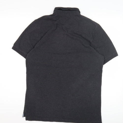 Nike Golf Men's Black Polo Medium Dri-FIT Solid Short Sleeve