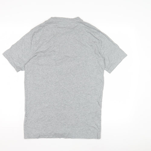 Penguin Men's Grey Short Sleeve T-Shirt Small
