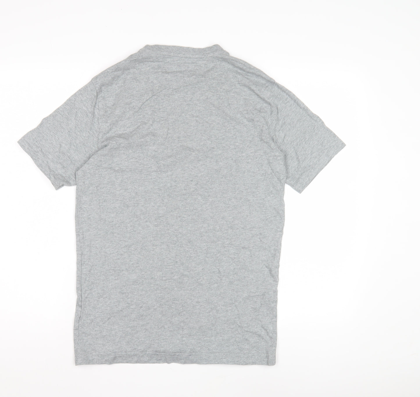 Penguin Men's Grey Short Sleeve T-Shirt Small