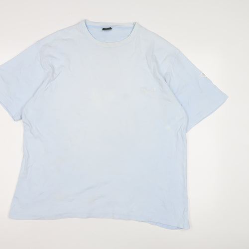 Jack Wolfskin Men's Blue 2XL Crew Neck T-Shirt