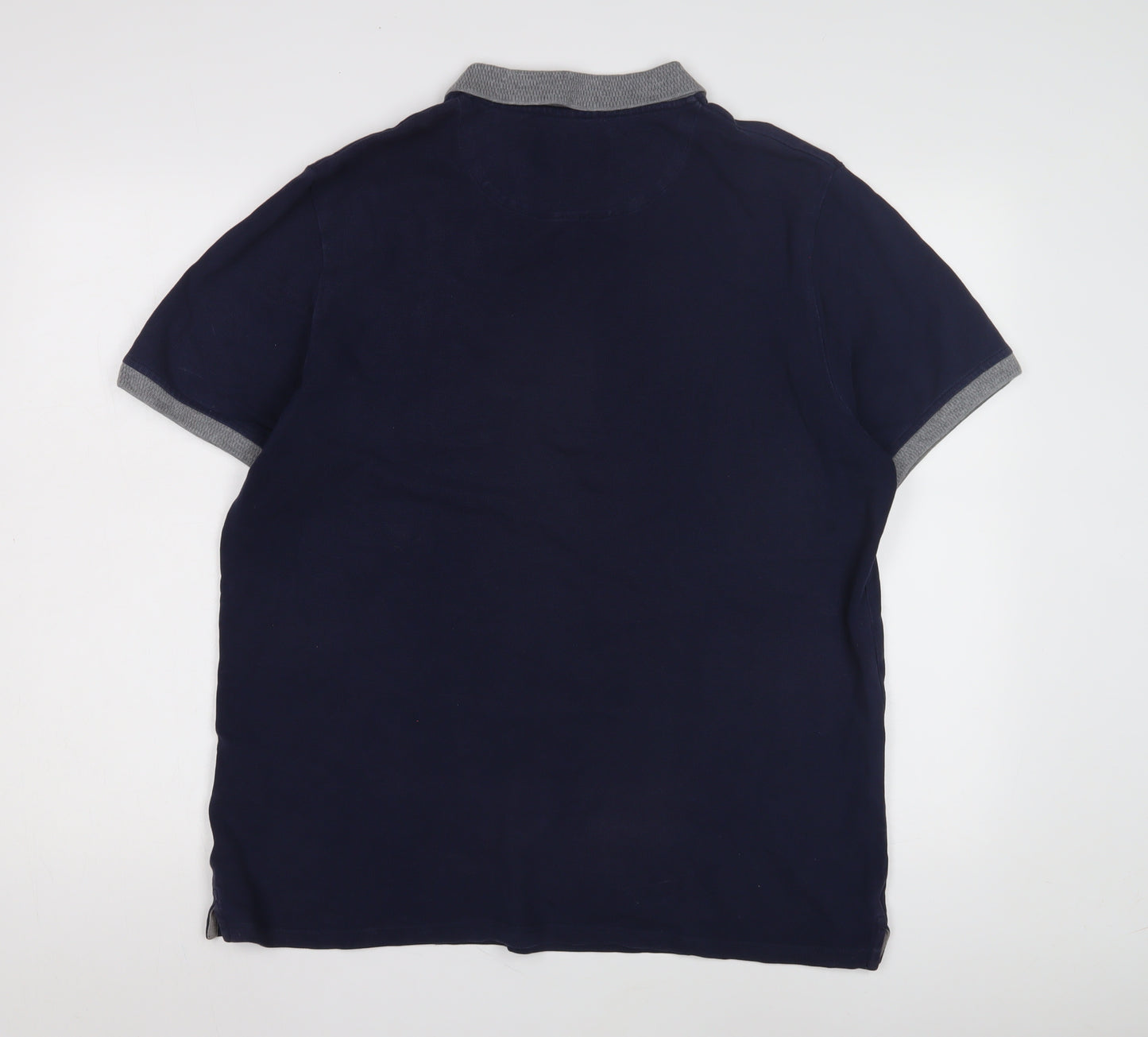 Lyle & Scott Men's Blue Polo Shirt L