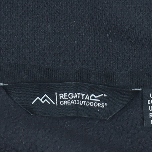 Regatta Men's Black 2XL Fleece 1/4 Zip Sweatshirt