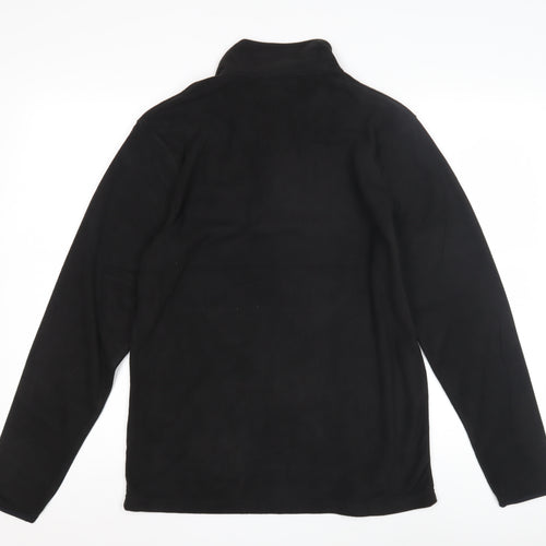 Roly Black Long Sleeve Fleece, Size S, New