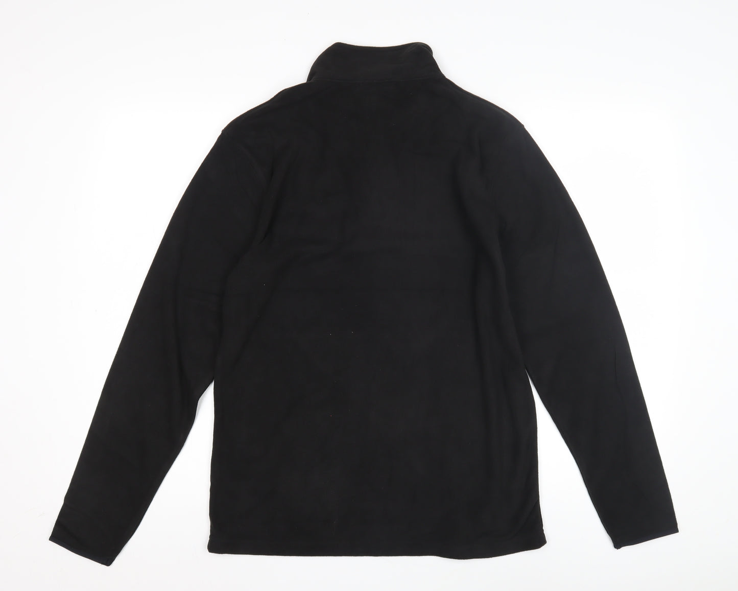 Roly Black Long Sleeve Fleece, Size S, New