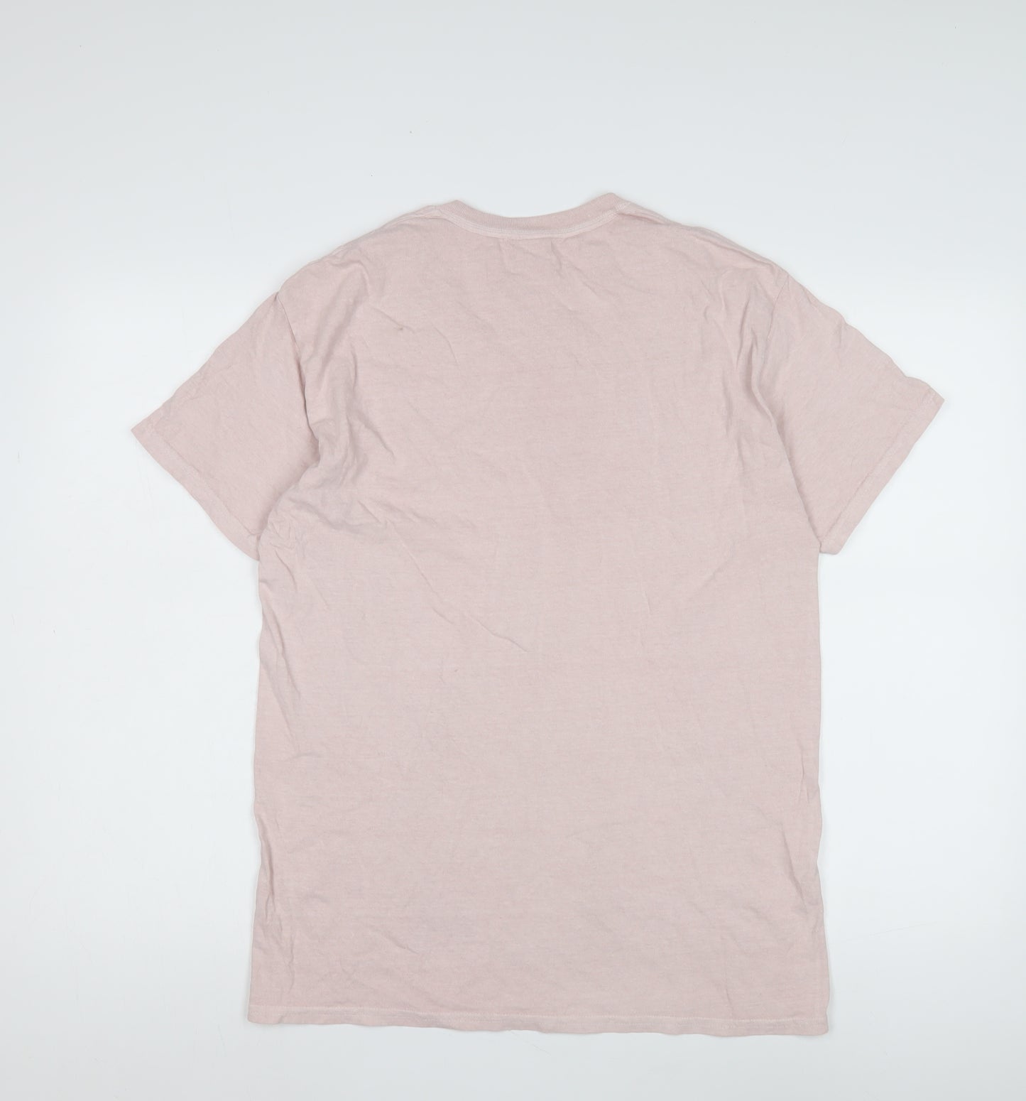 Urban Outfitters Pink XS T-Shirt, Unisex, Cotton
