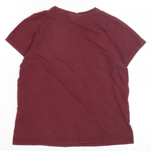 Girls Harry Potter Red Graphic T-Shirt Short Sleeve
