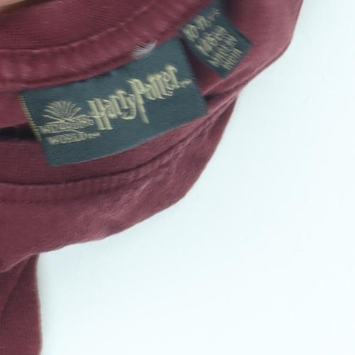 Girls Harry Potter Red Graphic T-Shirt Short Sleeve