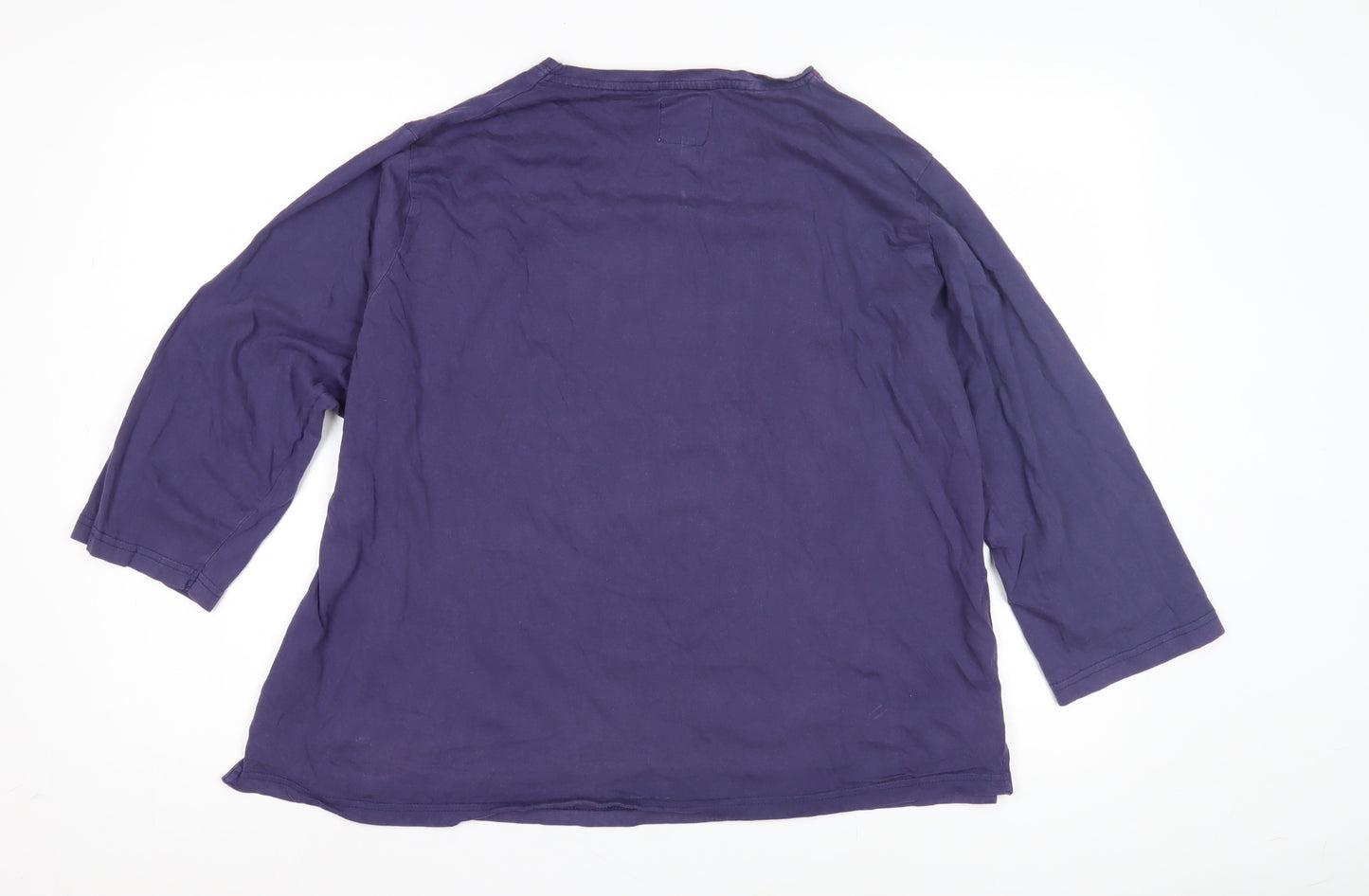 Country Rose Women's Purple XL Floral T-Shirt