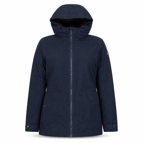 Regatta Women's Blue Hooded Parka Jacket Size 12