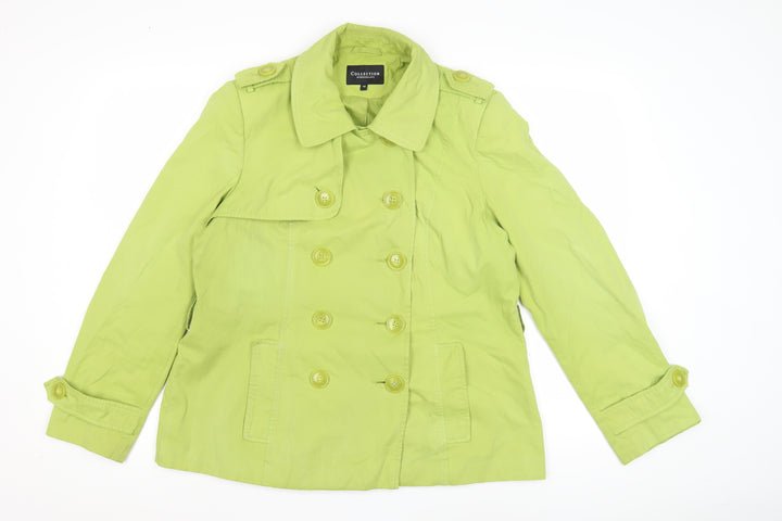 Debenhams Women's Size 16 Green Coat