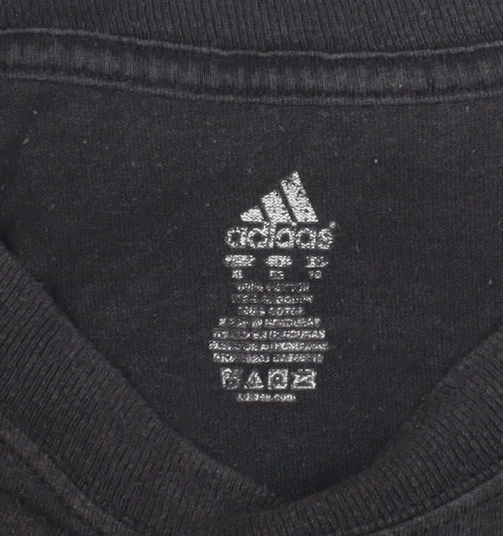 Adidas Men's Black XL Superman Graphic T-Shirt