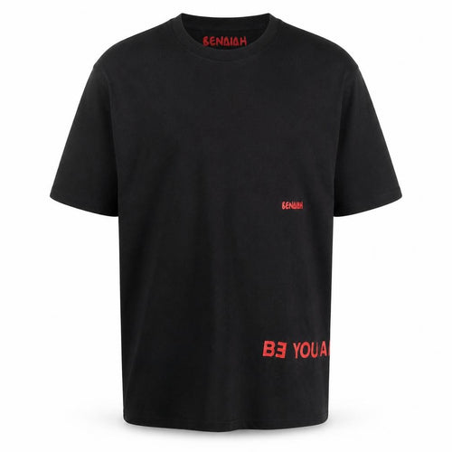 Benaiah Men's Black XL Cotton Logo T-Shirt