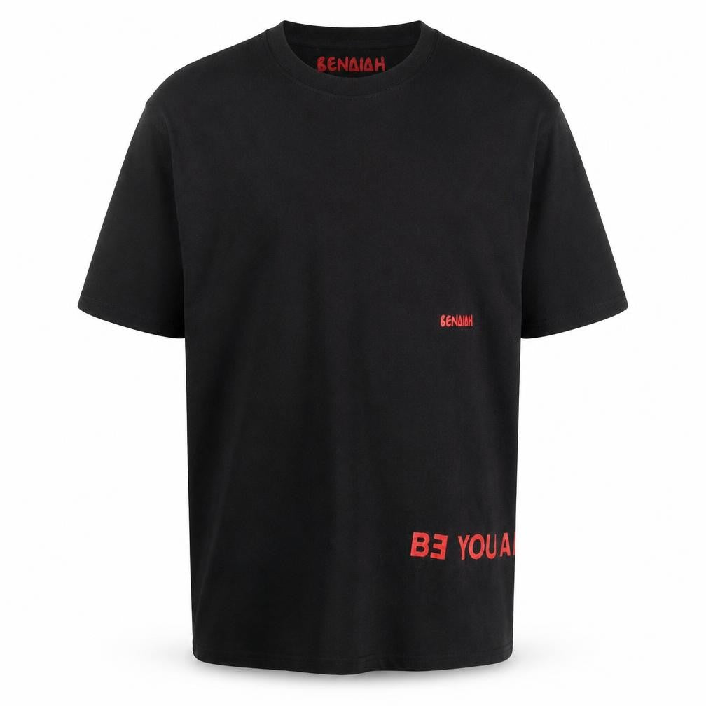 Benaiah Men's Black XL Cotton Logo T-Shirt