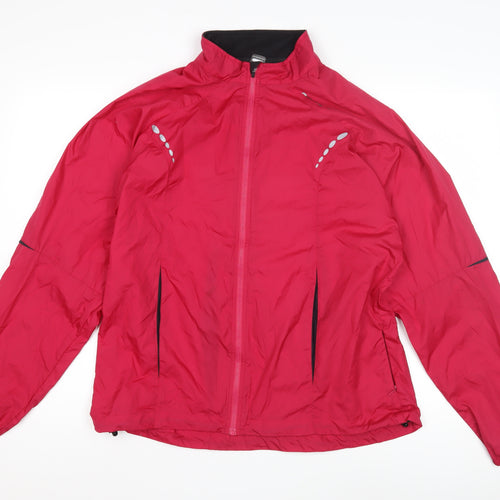 Ronhill Women's Red Windbreaker Jacket Size 16