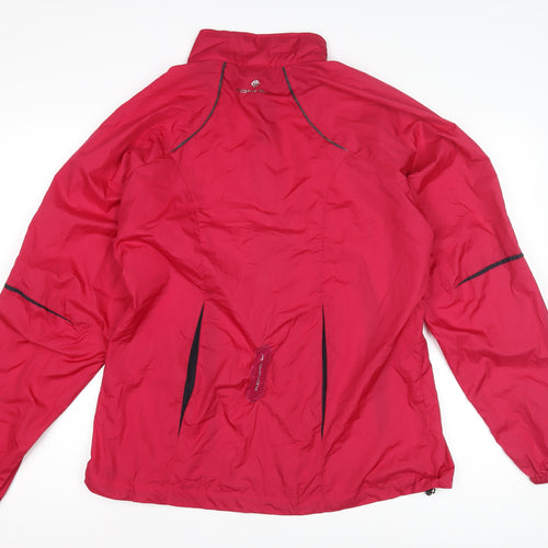 Ronhill Women's Red Windbreaker Jacket Size 16