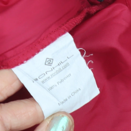 Ronhill Women's Red Windbreaker Jacket Size 16
