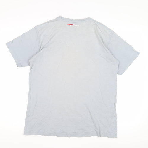 Smith & Jones Men's Blue T-Shirt Large Short Sleeve