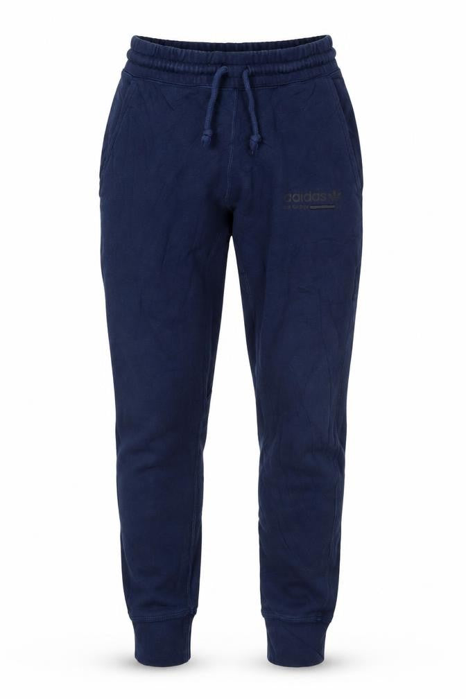 Front view of Adidas Men's Blue Jogger Trousers -, size S
