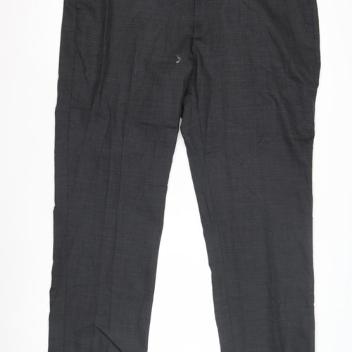 Marks and Spencer Men's Grey Dress Pants, 42