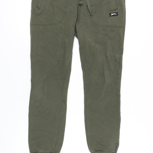 Slazenger Women's Green Jogger Trousers UK 10
