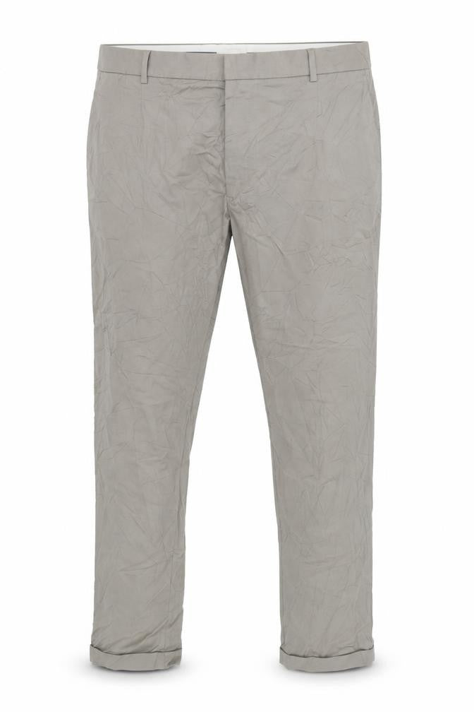 Marks and Spencer Men's Beige Tapered Trousers 42" Long