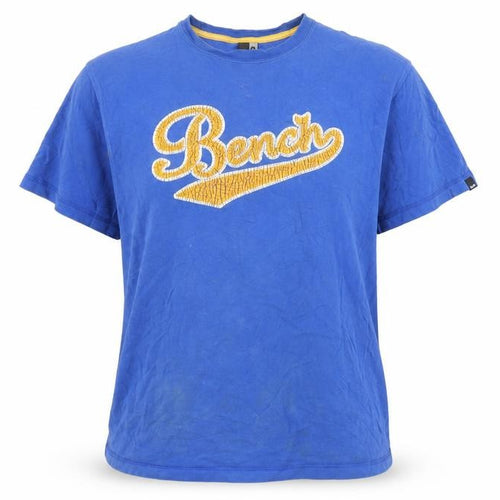 Bench Blue Unisex T-Shirt - XL, Casual Cotton Crew