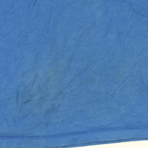 Bench Blue Unisex T-Shirt - XL, Casual Cotton Crew