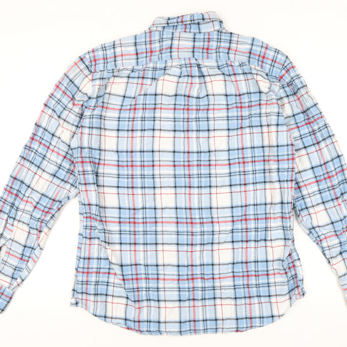 Gap Men's Multicoloured XL Slim Fit Plaid Shirt