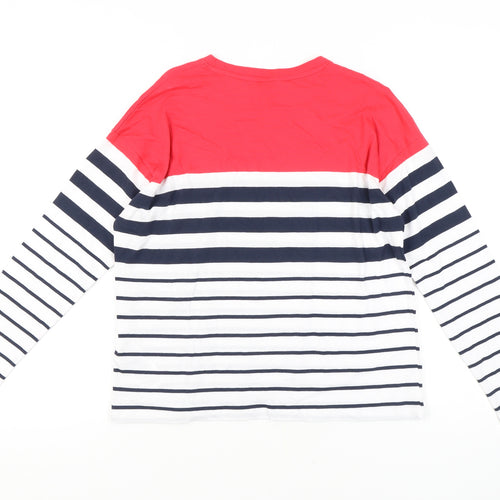 U.S. Polo Assn. Women's Striped T-Shirt, Size 10, New