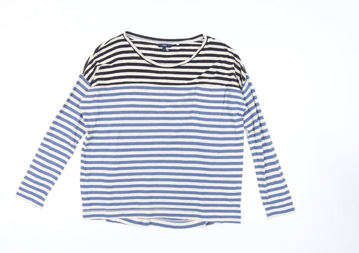 Next Womens Multicoloured Striped T-Shirt Size 16