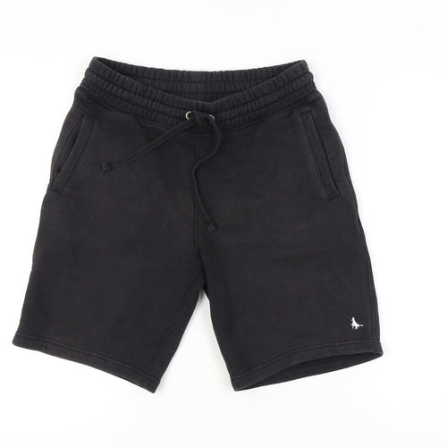 Jack Wills Men's Black Sweat Shorts M - Casual Comfort