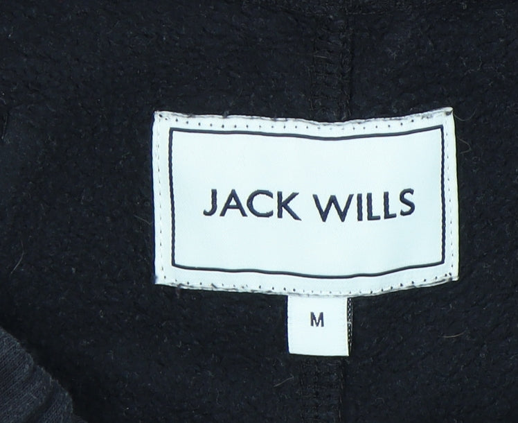Jack Wills Men's Black Sweat Shorts M - Casual Comfort