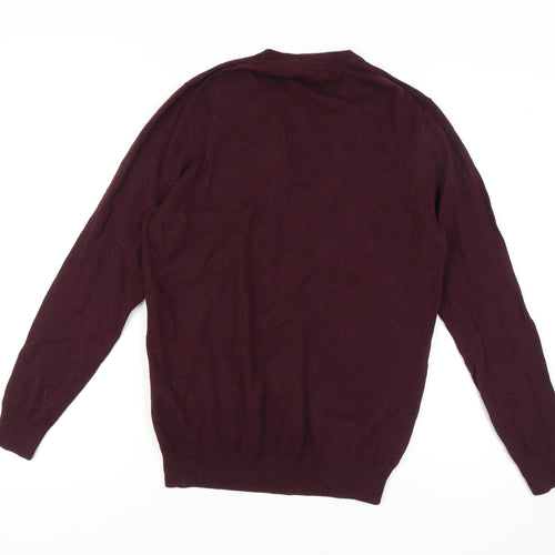 Lyle & Scott Men's Red Pullover Jumper M