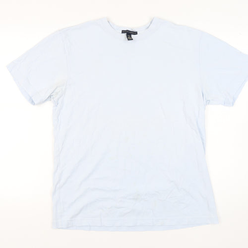 Banana Republic Men's White L Cotton Crew Neck T-Shirt