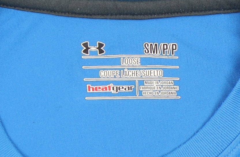 Under Armour Men's Blue Gym T-Shirt Size S