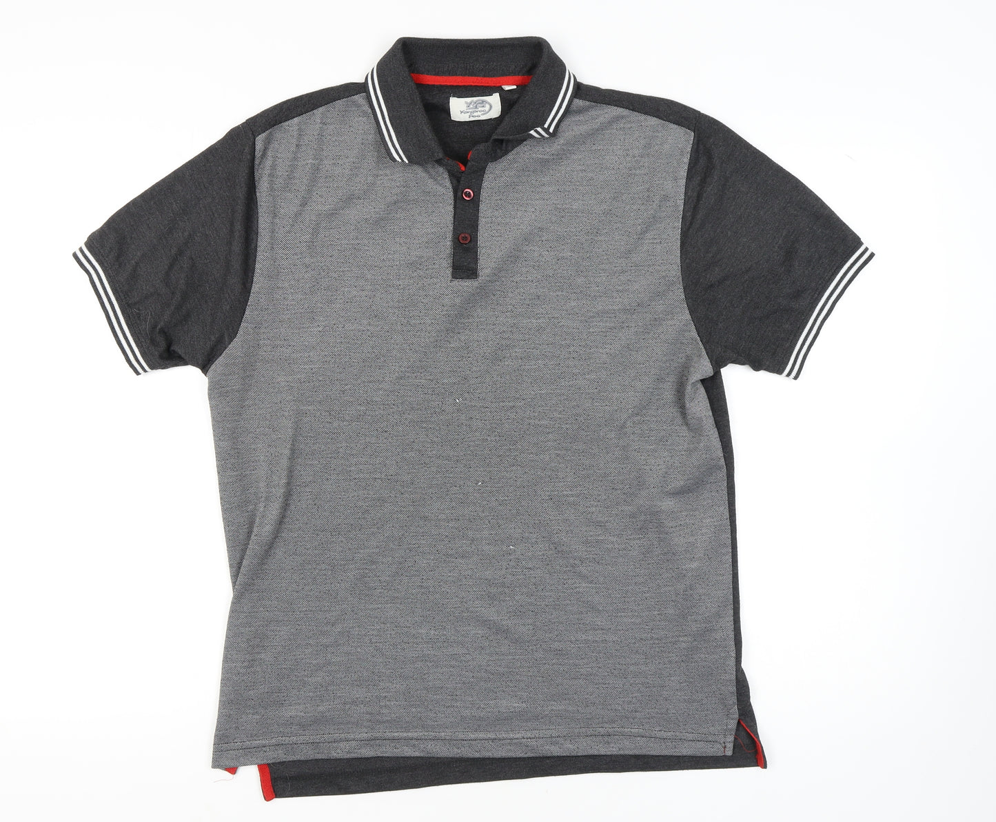 Kangaroo Poo Men's Grey Polo Shirt L