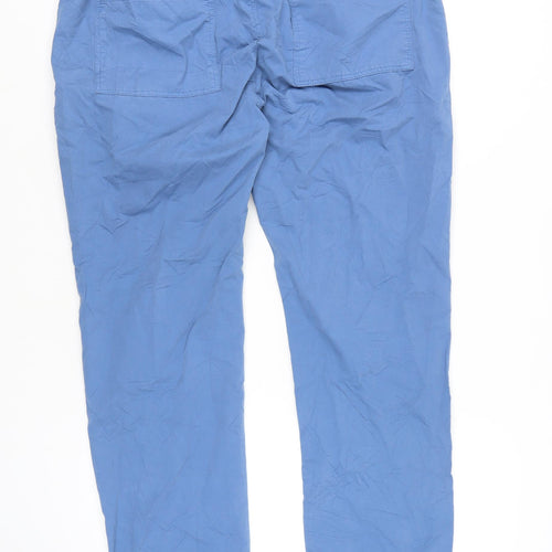 Marks and Spencer Women's Blue Casual Trousers Size 40