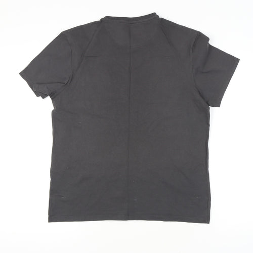 Lyle & Scott Men’s Grey Cotton T-Shirt, Size L