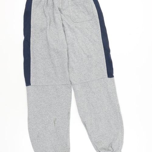 Nike Boys Grey Cotton Jogger Trousers XL